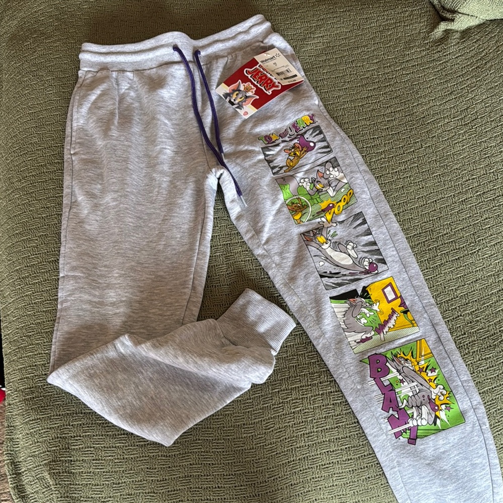 Warner Bros. Kids Gray Jogger Pants